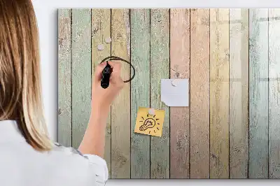 Magnetic marker board colorful version