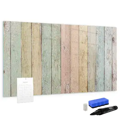 Magnetic marker board colorful version
