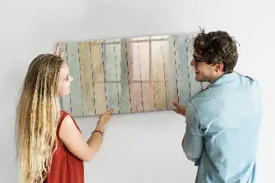 Magnetic marker board colorful version