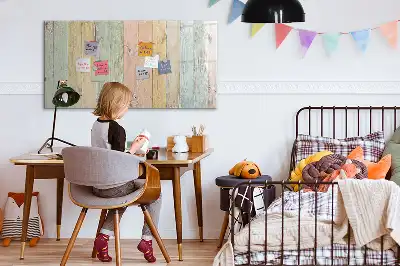 Magnetic marker board colorful version