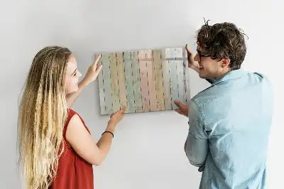 Magnetic marker board colorful version