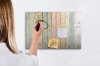 Magnetic marker board colorful version