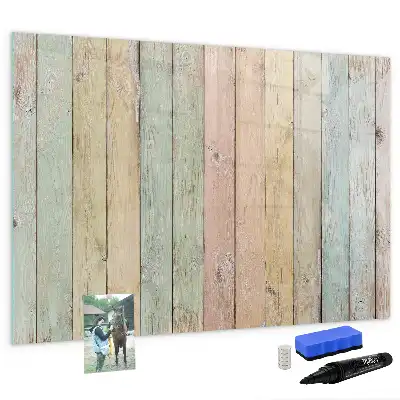 Magnetic marker board colorful version