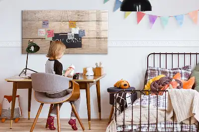 Magnetic marker board with You can do it text
