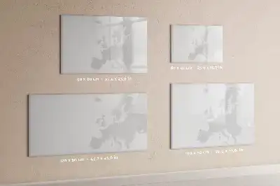 Magnetic glass dry erase board featuring a banknote map design