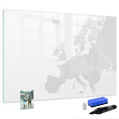 Magnetic Marker Board map of Europe