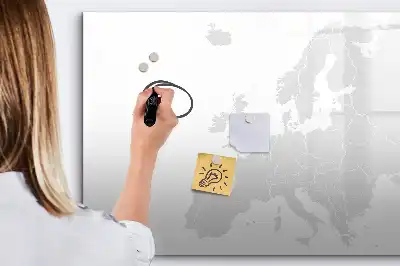 Magnetic Marker Board map of Europe