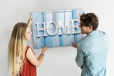 Magnetic glass dry erase board Home text aesthetic