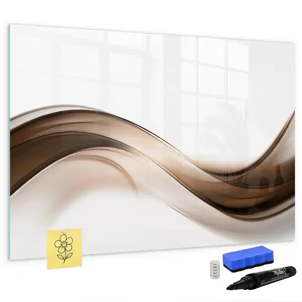 Magnetic marker board line abstraction design