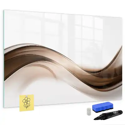 Magnetic marker board line abstraction design