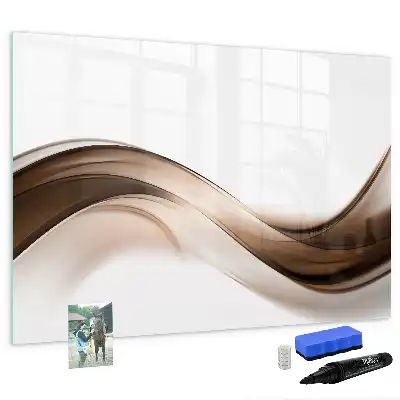 Magnetic marker board line abstraction design