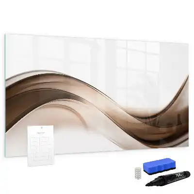 Magnetic marker board line abstraction design
