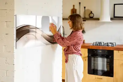 Magnetic marker board line abstraction design