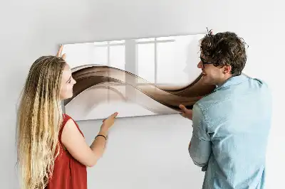 Magnetic marker board line abstraction design