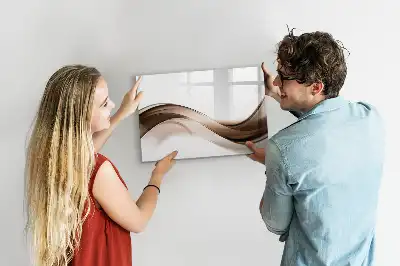 Magnetic marker board line abstraction design