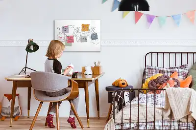 Magnetic world map marker board outline design