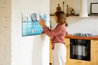 Magnetic marker board holiday accessories