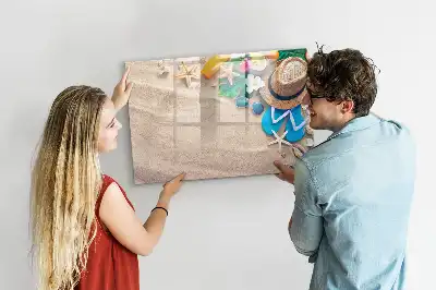 Magnetic glass dry erase board summer office accessory