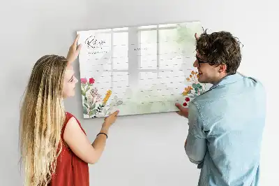 Magnetic marker board recipe spot