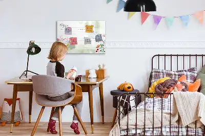 Magnetic marker board recipe spot