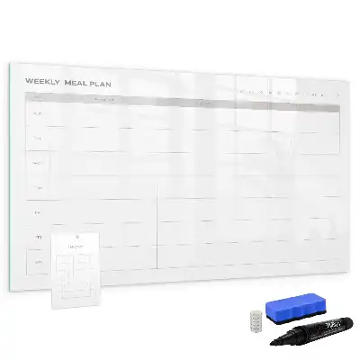 Magnetic marker board simple menu style