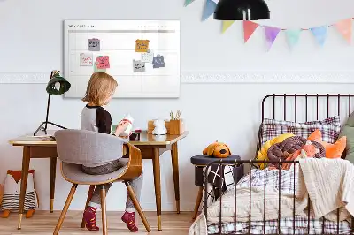 Magnetic marker board simple menu style