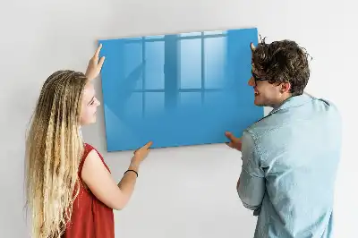 Magnetic marker board light blue