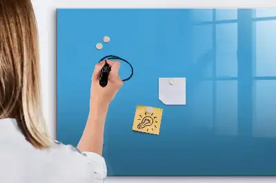 Magnetic marker board light blue