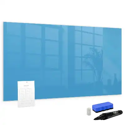 Magnetic marker board light blue