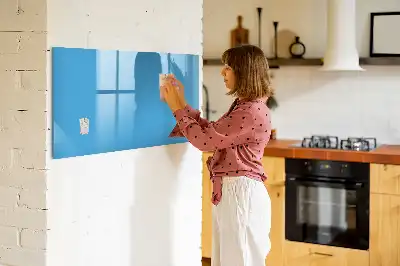 Magnetic marker board light blue
