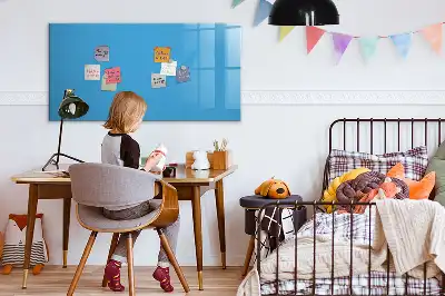 Magnetic marker board light blue