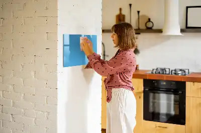 Magnetic marker board light blue