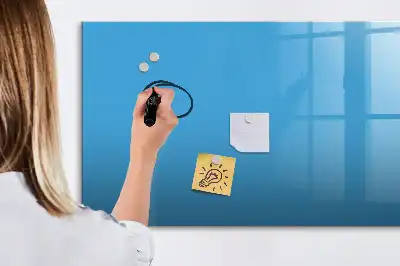 Magnetic marker board light blue