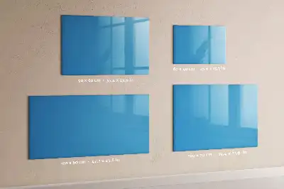 Magnetic marker board light blue