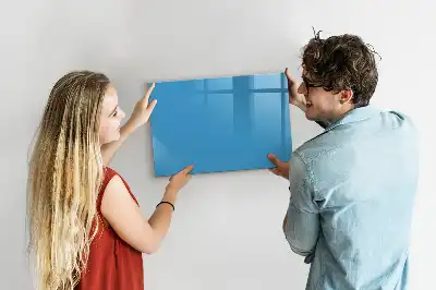 Magnetic marker board light blue