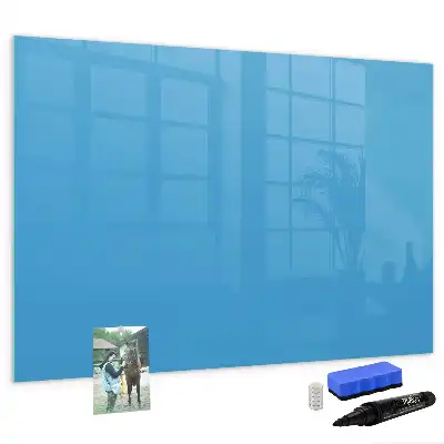 Magnetic marker board light blue