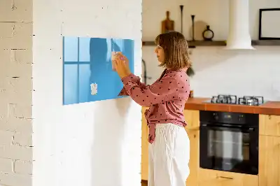 Magnetic marker board light blue