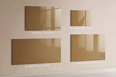 Magnetic marker board dark beige