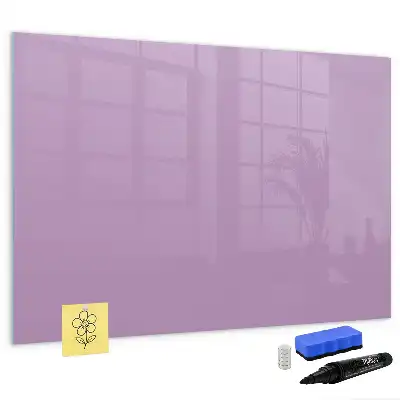 Magnetic glass dry-erase board by Lilas