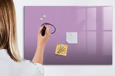 Magnetic glass dry-erase board by Lilas