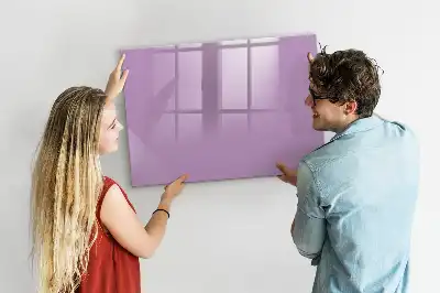 Magnetic glass dry-erase board by Lilas