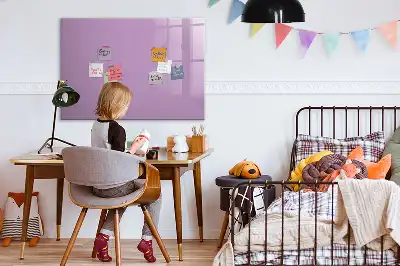 Magnetic glass dry-erase board by Lilas