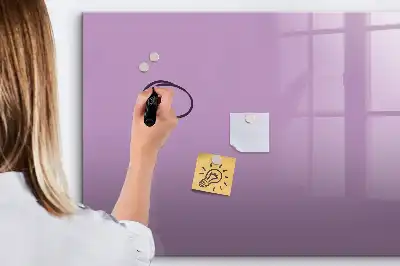 Magnetic glass dry-erase board by Lilas