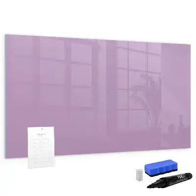 Magnetic glass dry-erase board by Lilas