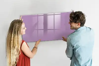 Magnetic glass dry-erase board by Lilas