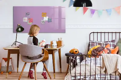 Magnetic glass dry-erase board by Lilas