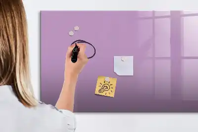 Magnetic glass dry-erase board by Lilas