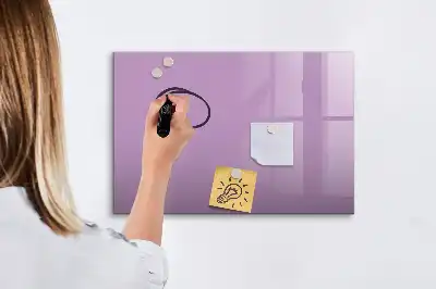 Magnetic glass dry-erase board by Lilas