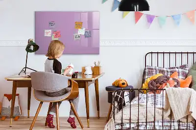 Magnetic glass dry-erase board by Lilas
