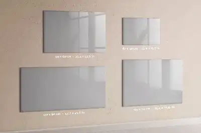 Magnetic marker board light gray